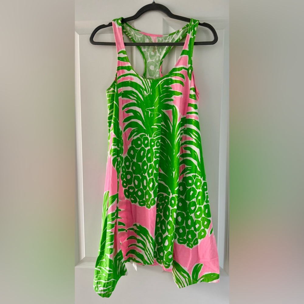 Lilly Pulitzer Monterey Dress in Pink Pout Flamenco